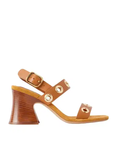 Chloé Embellished Leather Sandals | Thumbnail 1 Chloé Embellished Leather Sandals | Thumbnail 1