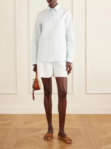Aquazzura Luna Raffia-trimmed Cord Slides | Thumbnail 4