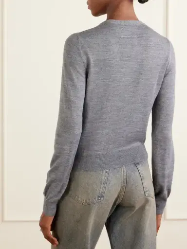 MM6 MAISON MARGIELA Wool-blend Cardigan | Thumbnail 3