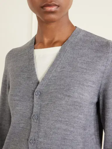 MM6 MAISON MARGIELA Wool-blend Cardigan | Thumbnail 4