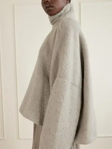 Rick Owens Jumbo Tabard Alpaca And Wool-blend Sweater | Thumbnail 4 Rick Owens Jumbo Tabard Alpaca And Wool-blend Sweater | Thumbnail 4