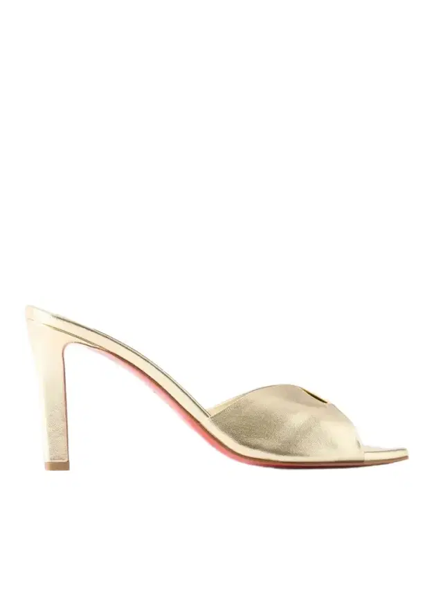 Fanny 85 Metallic Leather Sandals Fanny 85 Metallic Leather Sandals