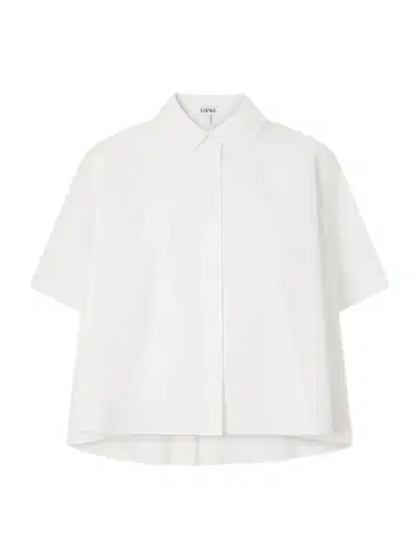 Loewe Logo-embroidered Cotton-poplin Shirt | Thumbnail 1 Loewe Logo-embroidered Cotton-poplin Shirt | Thumbnail 1