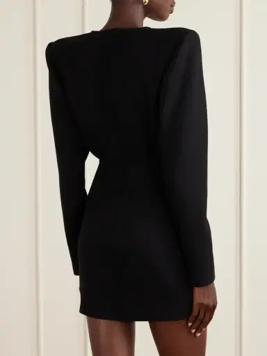 Wardrobe.NYC Woven Mini Dress | Thumbnail 3