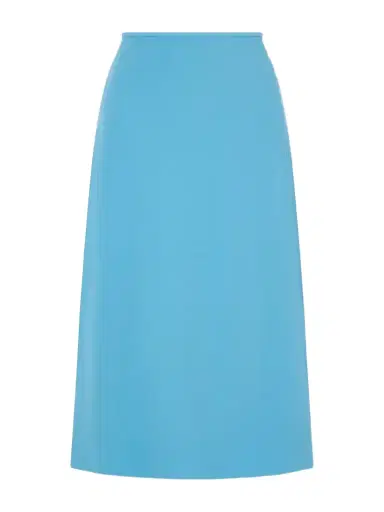 Jil Sander Crepe Midi Skirt | Thumbnail 1 Jil Sander Crepe Midi Skirt | Thumbnail 1