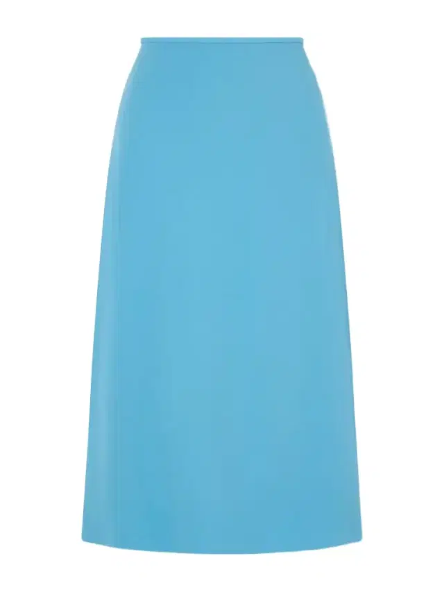 Jil Sander Crepe Midi Skirt