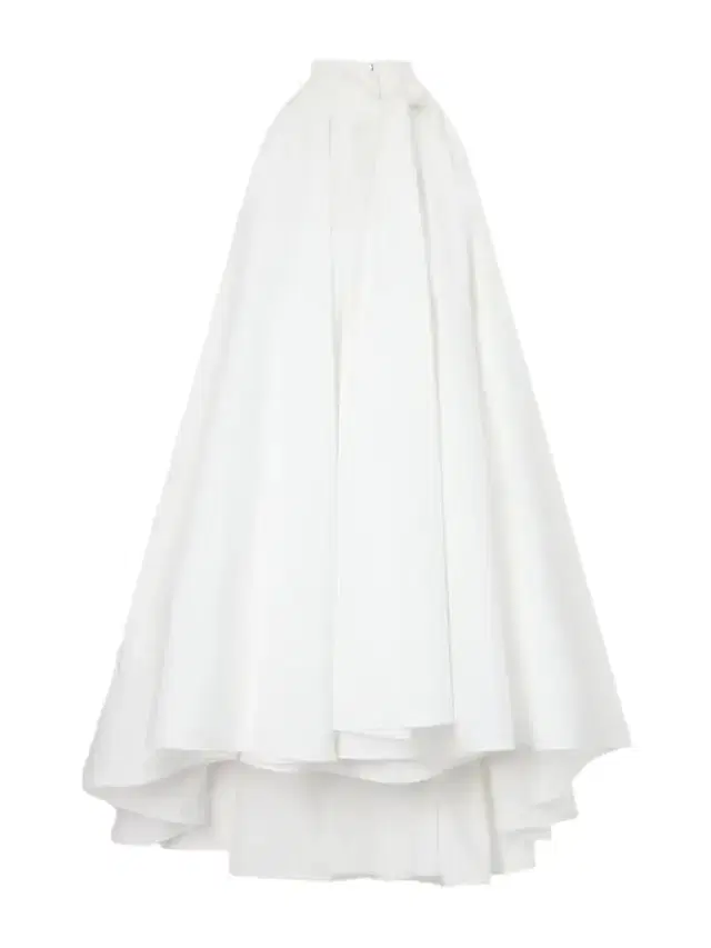 Tie-detailed Pleated Cotton Mini Dress
