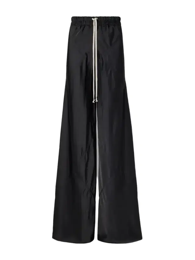 Charmeuse Wide-leg Drawstring Pants
