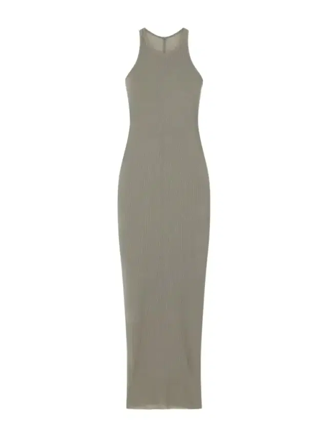 Tank Ribbed-jersey Halterneck Midi Dress