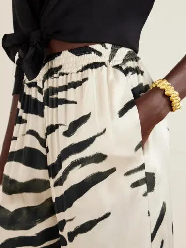 ANDRES OTALORA Tamu Mia Printed Satin Wide-leg Pants | Thumbnail 5 ANDRES OTALORA Tamu Mia Printed Satin Wide-leg Pants | Thumbnail 5