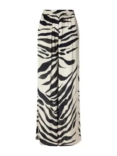 ANDRES OTALORA Tamu Mia Printed Satin Wide-leg Pants | Thumbnail 1 ANDRES OTALORA Tamu Mia Printed Satin Wide-leg Pants | Thumbnail 1