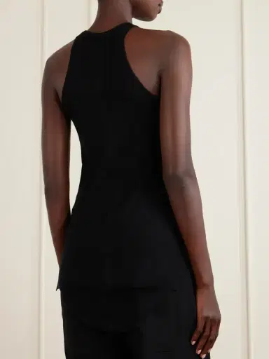 Rick Owens Ribbed Cotton-jersey Tank | Thumbnail 3 Rick Owens Ribbed Cotton-jersey Tank | Thumbnail 3