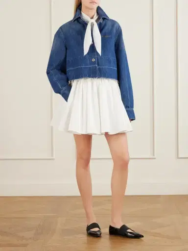 Givenchy Raw Edge Denim Jacket | Thumbnail 2 Givenchy Raw Edge Denim Jacket | Thumbnail 2