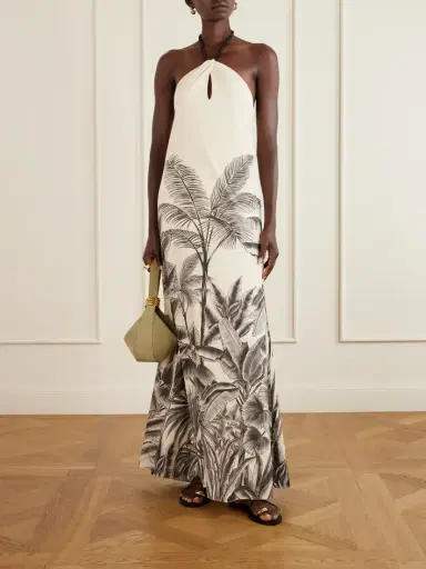 ANDRES OTALORA Kalahari Printed Cotton-poplin Maxi Dress | Thumbnail 2 ANDRES OTALORA Kalahari Printed Cotton-poplin Maxi Dress | Thumbnail 2