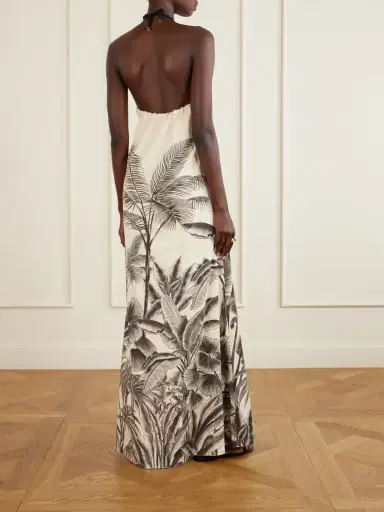 ANDRES OTALORA Kalahari Printed Cotton-poplin Maxi Dress | Thumbnail 3 ANDRES OTALORA Kalahari Printed Cotton-poplin Maxi Dress | Thumbnail 3