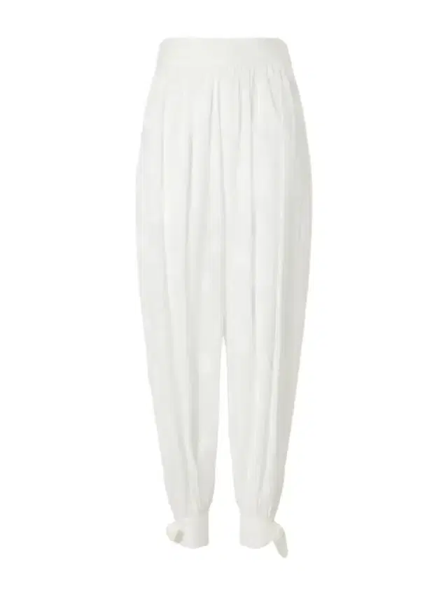 Solstice Knotted Polka-dot Cotton-poplin Balloon Pants