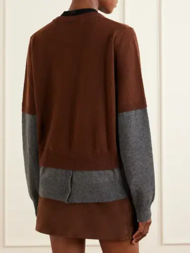 Marni Logo-appliquéd Cashmere Cardigan | Thumbnail 3 Marni Logo-appliquéd Cashmere Cardigan | Thumbnail 3