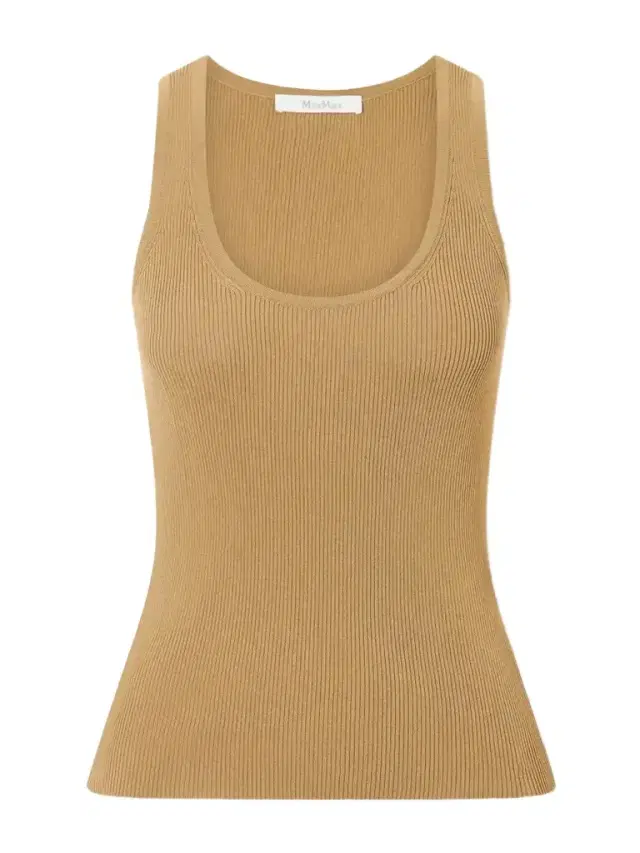 Ribbed Woven Tank