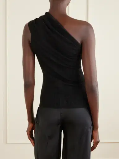 Rick Owens Athena One-shoulder Ribbed-knit Wool Top | Thumbnail 3 Rick Owens Athena One-shoulder Ribbed-knit Wool Top | Thumbnail 3
