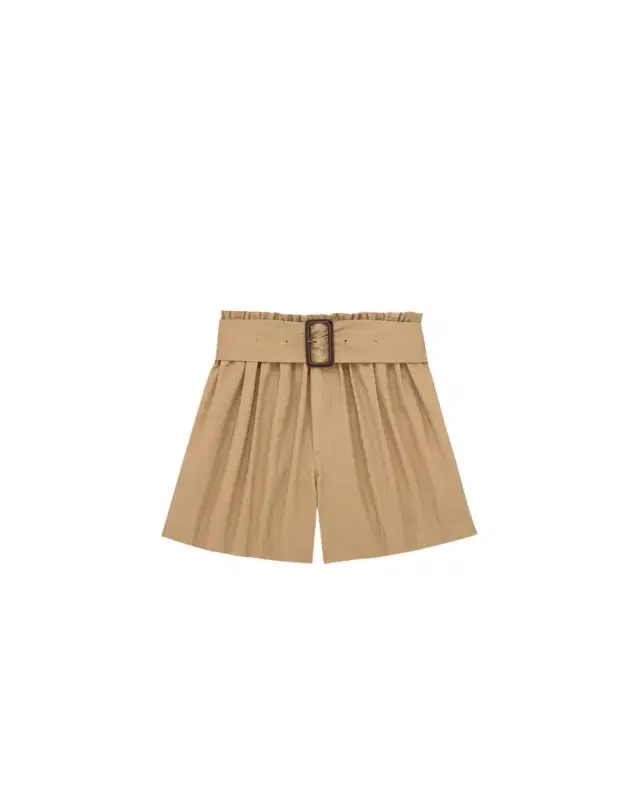 Yves Saint Laurent Paperbag bermuda shorts in cotton
