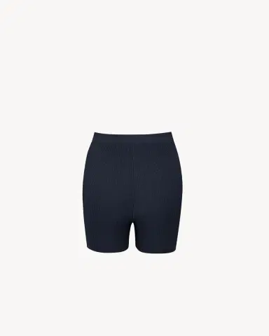 Yves Saint Laurent Rib-knit cycling shorts | Thumbnail 3