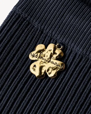 Yves Saint Laurent Rib-knit cycling shorts | Thumbnail 4