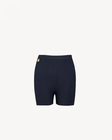 Yves Saint Laurent Rib-knit cycling shorts | Thumbnail 5
