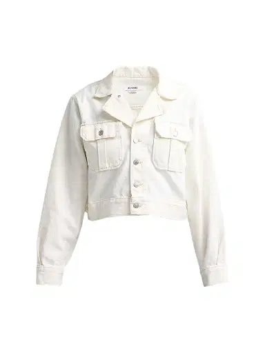 Re/done Women's The Journey Denim Jacket - Crema | Thumbnail 1 Re/done Women's The Journey Denim Jacket - Crema | Thumbnail 1