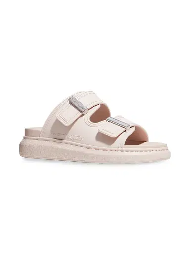 Alexander McQueen Women's Hybrid Pool Slides - Beige - Size 8 Sandals | Thumbnail 2