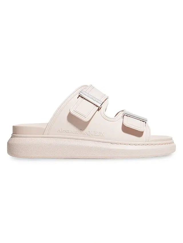 McQueen Women's Hybrid Pool Slides - Beige  Sandals