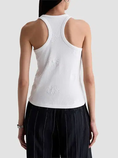 AG Jeans Women's Michelle Rib-Knit Tank | Thumbnail 3 AG Jeans Women's Michelle Rib-Knit Tank | Thumbnail 3