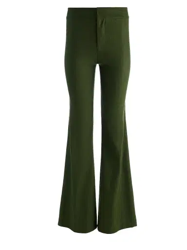 Alice + Olivia Women's Andrew Mr Bootcut Slim-Fit Pants | Thumbnail 1 Alice + Olivia Women's Andrew Mr Bootcut Slim-Fit Pants | Thumbnail 1