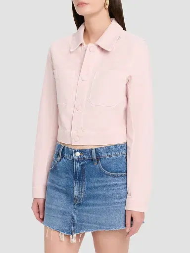 Frame Women's The Small Denim Jacket | Thumbnail 4 Frame Women's The Small Denim Jacket | Thumbnail 4