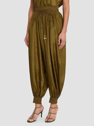 Zimmermann Women's Mahon Silk Parachute Pants | Thumbnail 4 Zimmermann Women's Mahon Silk Parachute Pants | Thumbnail 4