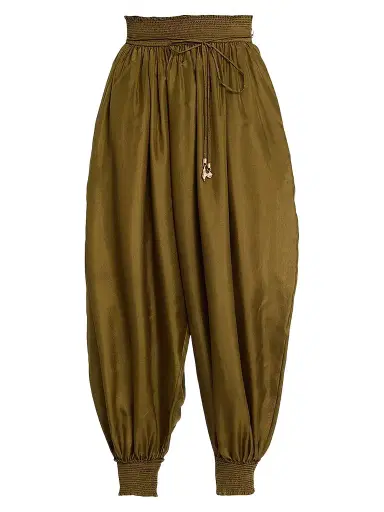 Zimmermann Women's Mahon Silk Parachute Pants | Thumbnail 1 Zimmermann Women's Mahon Silk Parachute Pants | Thumbnail 1