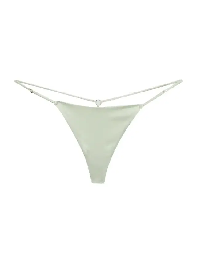Kiki de Montparnasse Women's Tous Les Jours Silk G-String - Menthe