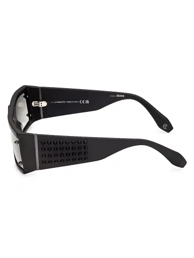 Christian Louboutin Men's 62MM Oversized Rectangular Sunglasses | Thumbnail 3 Christian Louboutin Men's 62MM Oversized Rectangular Sunglasses | Thumbnail 3