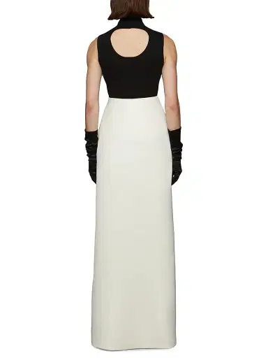 Et Ochs Women's Beckett High-Low Combo Top - Black | Thumbnail 5