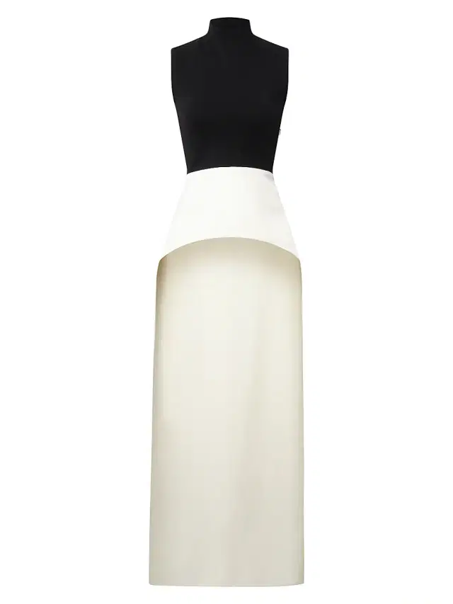 Et Ochs Women's Beckett High-Low Combo Top - Black