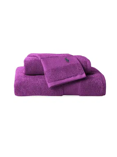 Ralph Lauren Polo Player Cotton Bath Mat - Paloma Purple - Size Bath Mat | Thumbnail 3