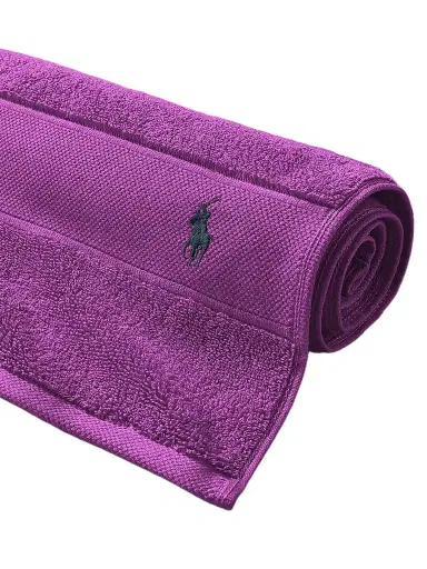 Ralph Lauren Polo Player Cotton Bath Mat - Paloma Purple - Size Bath Mat | Thumbnail 1