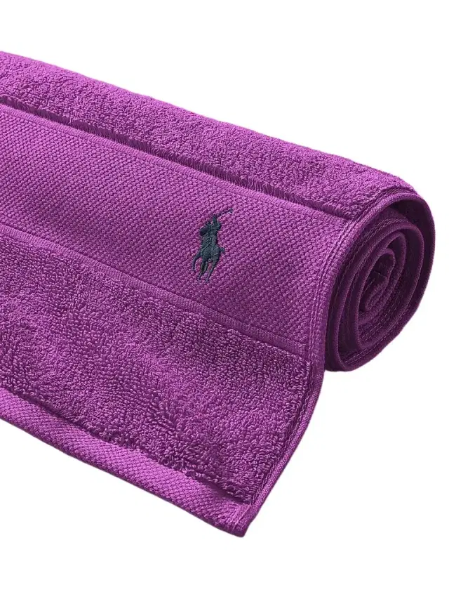 Ralph Lauren Polo Player Cotton Bath Mat - Paloma Purple Bath Mat