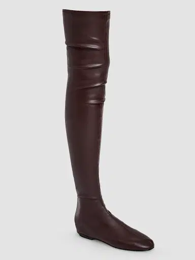 Proenza Schouler Women's Tee Faux Leather Over-The-Knee Boots | Thumbnail 2 Proenza Schouler Women's Tee Faux Leather Over-The-Knee Boots | Thumbnail 2