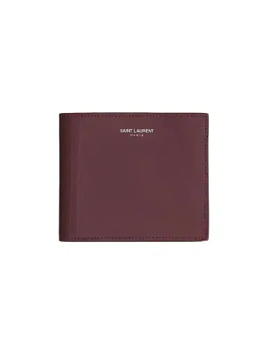 Saint Laurent Men's East-West Wallet in Patent Leather | Thumbnail 1 Saint Laurent Men's East-West Wallet in Patent Leather | Thumbnail 1