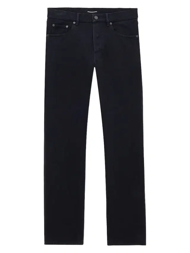 Saint Laurent Men's Mick Long Jeans in Denim - Midnight Black