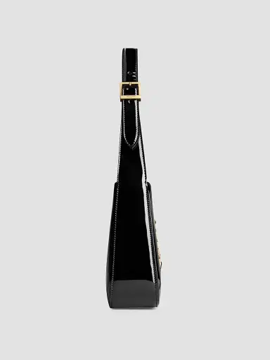 Saint Laurent Women's Le 5 à 7 Shoulder Bag in Patent Leather - Black | Thumbnail 3 Saint Laurent Women's Le 5 à 7 Shoulder Bag in Patent Leather - Black | Thumbnail 3