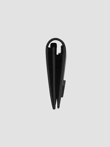 Saint Laurent Men's Cassandre Continental Wallet in Grain De Poudre Leather | Thumbnail 4 Saint Laurent Men's Cassandre Continental Wallet in Grain De Poudre Leather | Thumbnail 4