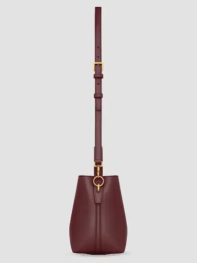 Saint Laurent Women's Le 37 Small Bucket Bag in Shiny Leather | Thumbnail 3 Saint Laurent Women's Le 37 Small Bucket Bag in Shiny Leather | Thumbnail 3