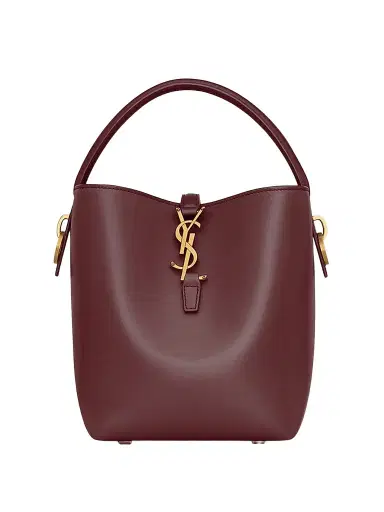 Saint Laurent Women's Le 37 Small Bucket Bag in Shiny Leather | Thumbnail 1 Saint Laurent Women's Le 37 Small Bucket Bag in Shiny Leather | Thumbnail 1