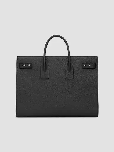 Saint Laurent Men's Sac De Jour Thin Large in Grained Leather | Thumbnail 2 Saint Laurent Men's Sac De Jour Thin Large in Grained Leather | Thumbnail 2